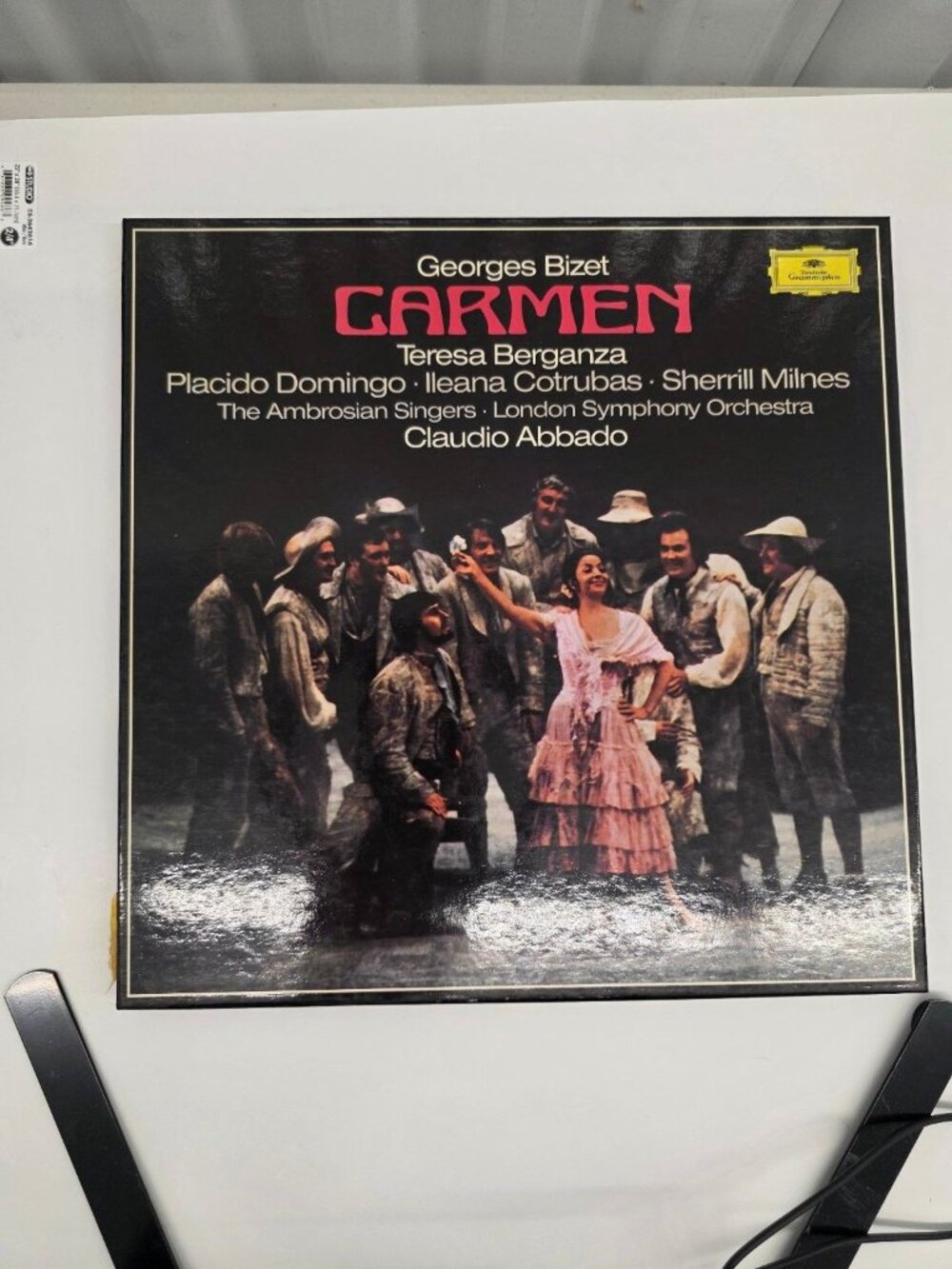 Bizet – Carmen LP Record 1977 Deutsche Grammophon Opera Box Set 33 RPM